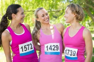 Female Charity Runners